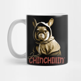 Soft Fur Symphony Chinchilla Just Chinchillin' Tee for Pet Admirers Mug